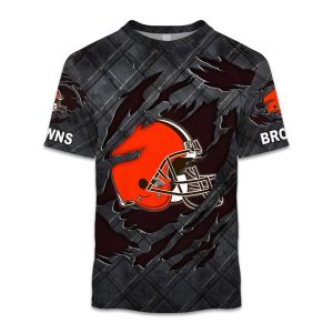 Browns Black Metal Texture Shirt