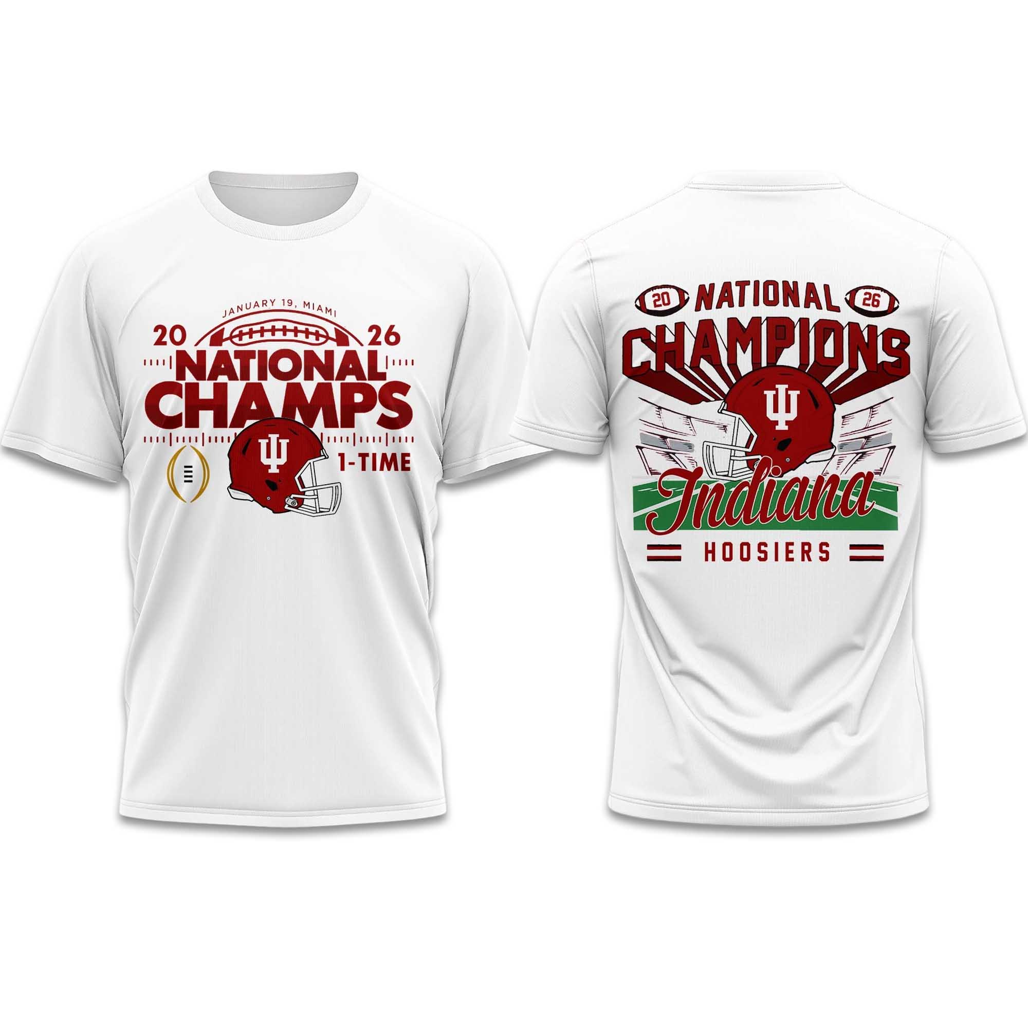 Indiana Hoosiers 2026 CFP National Champions Shirt Indiana Hoosiers 2026 CFP National Champions Shirt