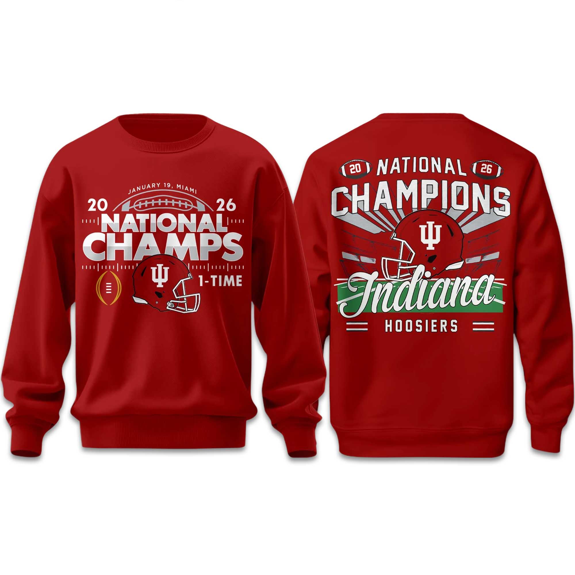 Indiana Hoosiers 2026 CFP National Champions Sweatshirt 3 Indiana Hoosiers 2026 CFP National Champions Sweatshirt (6)