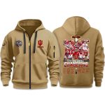 Indiana Hoosiers 2026 CFP National Champions Zip Hoodie