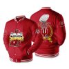 Indiana Hoosiers Rose Bowl Game Champions 2026 Baseball Jacket (3)