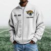 Jaguars EST 1993 Quarter Zip Waffle Sweatshirt (2)