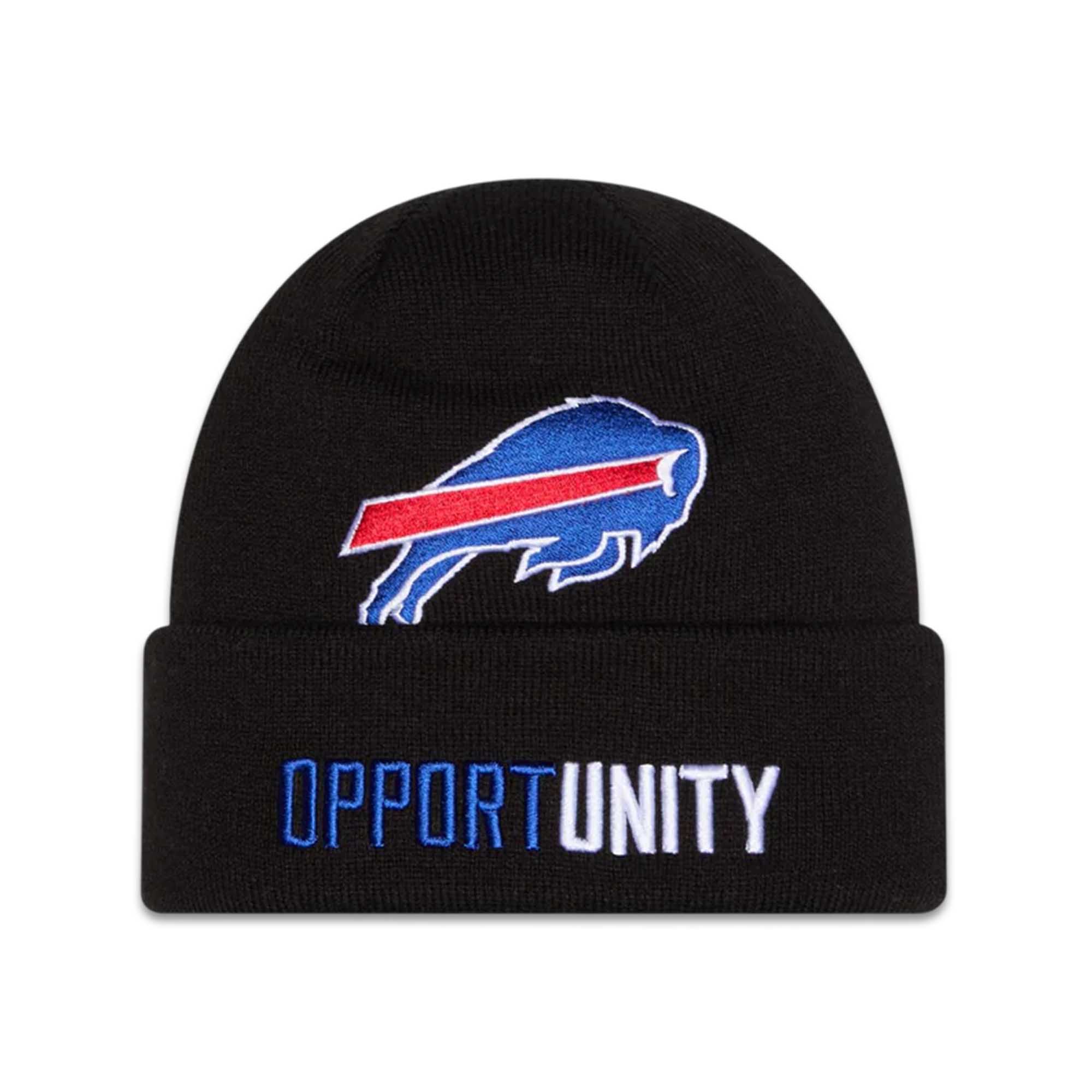 James Cook Bills Opportunity Beanie Hat James Cook Bills Opportunity Beanie Hat