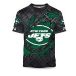 Jets Black Metal Texture Shirt