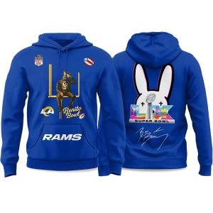 Bad Bunny 2026 Rams Bowl LX Halftime Show Hoodie (1)