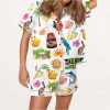 Key West Florida Travel Satin Pajama Set (2)