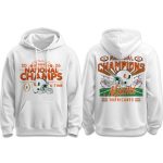 Miami Hurricanes CFP National Champions 2026 Hoodie