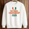 Miami Hurricanes National Championship 2026 Shirt (3)