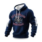 New England Football Waffle Hoodie
