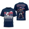 New England Patriots AFC East Champions 2025 2026 Shirt (2)