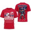 New England Patriots AFC East Champions 2025 2026 Shirt (3)