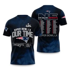NE Patriots Bowl LX Our Time Shirt (1)