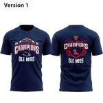 Ole Miss Rebels 2026 Sugar Bowl Champions Shirt