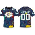 Packers Autism Awareness Football Shirt 2026