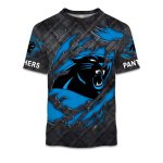 Panthers Black Metal Texture Shirt