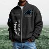 Panthers EST 1993 Quarter Zip Waffle Sweatshirt (1)