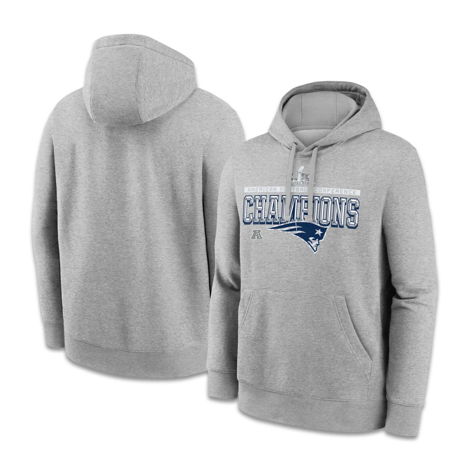Patriots America Football Conference Champions Bowl LX Hoodie 2 Patriots America Football Conference Champions Bowl LX Hoodie (2)