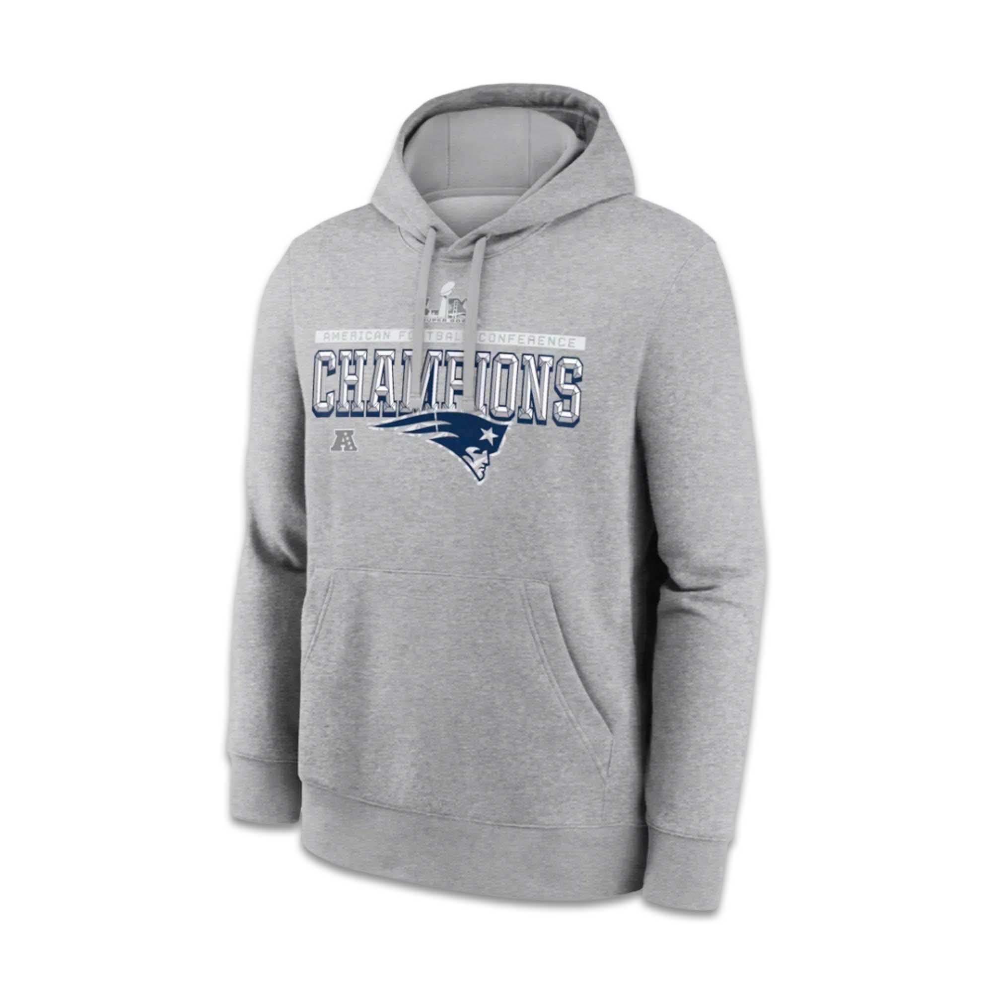 Patriots America Football Conference Champions Bowl LX Hoodie 3 Patriots America Football Conference Champions Bowl LX Hoodie