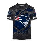 Patriots Black Metal Texture Shirt