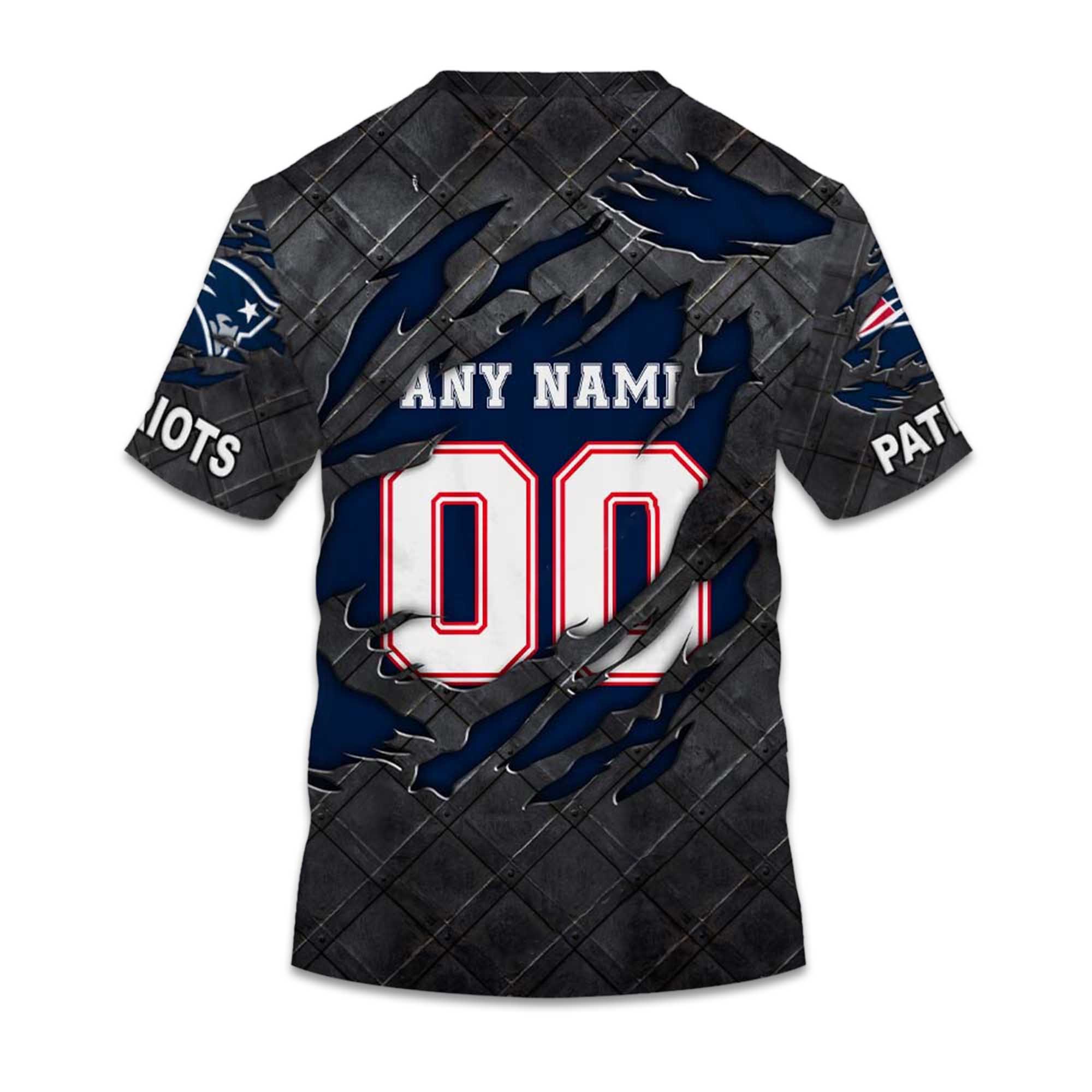 Patriots Black Metal Texture Shirt 2 Patriots Black Metal Texture Shirt 2