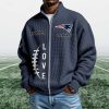 Patriots EST 1959 Quarter Zip Waffle Sweatshirt (6)
