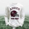 Personalized Aggies Football Waffle Sweatshirt 12 Personalized Aggies Football Waffle Sweatshirt (1)