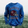 Personalized Aggies Football Waffle Sweatshirt (6)