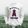 Personalized Angels Baseball Waffle Sweatshirt 13 Personalized Angels Baseball Waffle Sweatshirt 1