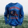 Personalized Arizona Wildcats Football Waffle Sweatshirt (6)