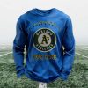 Personalized Athletics Baseball Waffle Sweatshirt 6