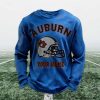 Personalized Auburn Football Waffle Sweatshirt 6