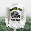 Personalized Baylor Football Waffle Sweatshirt 12 Personalized Baylor Football Waffle Sweatshirt (1)