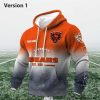 Personalized Bears EST 1920 Football Waffle Hoodie 1