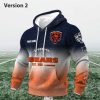 Personalized Bears EST 1920 Football Waffle Hoodie 2