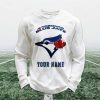 Personalized Blue Jays Baseball Waffle Sweatshirt 1
