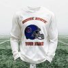 Personalized Boise State Football Waffle Sweatshirt (1)