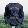 Personalized Boise State Football Waffle Sweatshirt (2)
