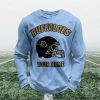 Personalized Buffaloes Football Waffle Sweatshirt 9 Personalized Buffaloes Football Waffle Sweatshirt 4