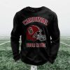 Personalized Cardinal Football Waffle Sweatshirt 9 Personalized Cardinal Football Waffle Sweatshirt (5)