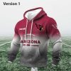 Personalized Cardinals EST 1898 Football Waffle Hoodie 1