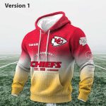 Personalized Chiefs EST 1959 Football Waffle Hoodie