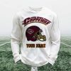 Personalized Chippewas Football Waffle Sweatshirt 1