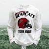 Personalized Cincinnati Bearcats Football Waffle Sweatshirt 1