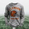 Personalized Clemson Football Waffle Sweatshirt (5)