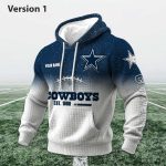 Personalized Cowboys EST 1860 Football Waffle Hoodie