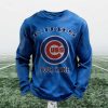 Personalized Cubs Baseball Waffle Sweatshirt 7 Personalized Cubs Baseball Waffle Sweatshirt 2