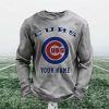 Personalized Cubs Baseball Waffle Sweatshirt 10 Personalized Cubs Baseball Waffle Sweatshirt 5