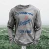 Personalized Dodgers Baseball Waffle Sweatshirt 10 Personalized Dodgers Baseball Waffle Sweatshirt 5