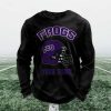 Personalized Frogs Football Waffle Sweatshirt 9 Personalized Frogs Football Waffle Sweatshirt (5)