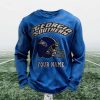 Personalized Georgia Southern Football Waffle Sweatshirt (2)